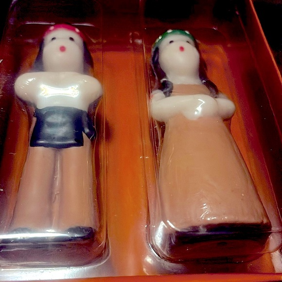 VTG RARE Native American Man Woman set of 2 from The Vermont Country Store - Picture 6 of 11